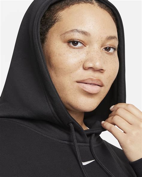 nike sportswear essential collection extragroßer fleece-hoodie für damen|Nike Women's Sportswear Essential Collection Oversized Fleece .